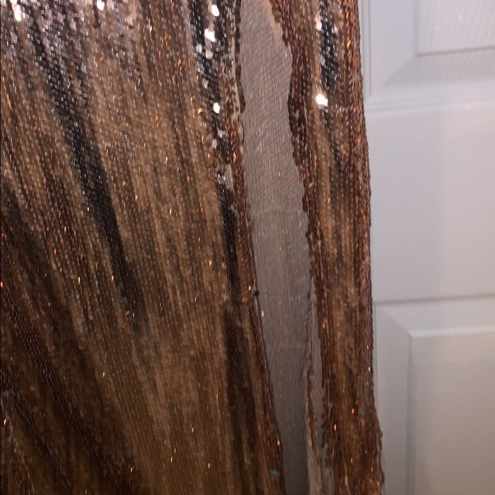 GOLD PROM DRESS - Picture 5 of 6